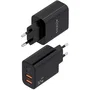 Aisens Cargador GaN 32W con 2xUSB-C y 2xUSB-A Negro
